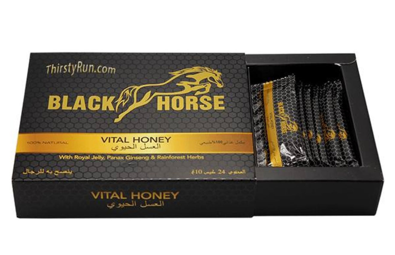 Black Horse Vital Honey 24 Pack